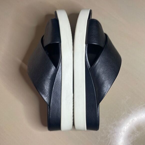 ECCO Women's Touch Plateau Platform Slide Sandal 38 Black - Picture 5 of 13